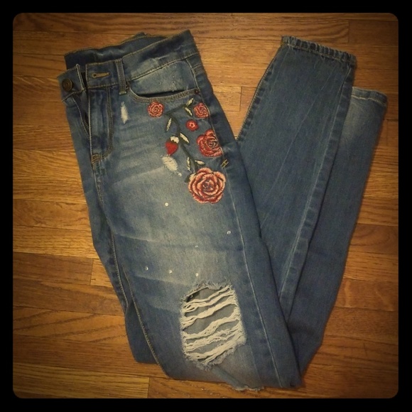 Mudd Denim - Mudd embroided jeans